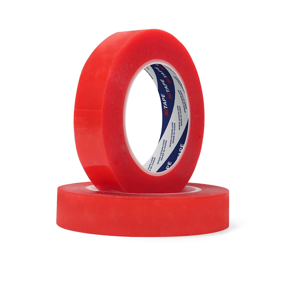 7 .Double Sided Red Liner PET Tape.webp